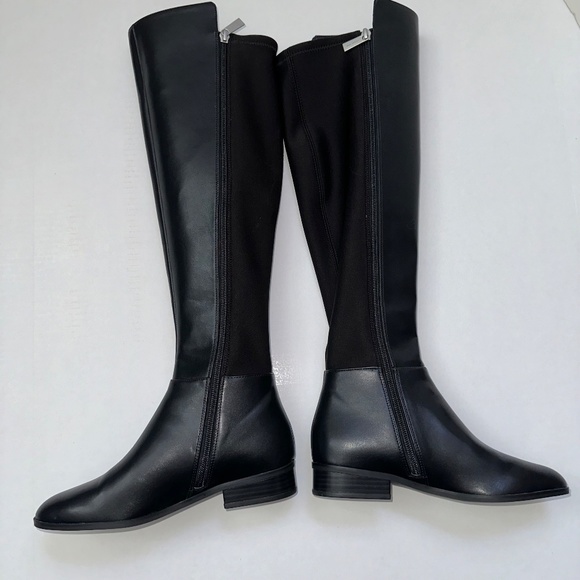 Micheal Kors Bromley Over the Knee boot size 6 black leather boot - Picture 3 of 6
